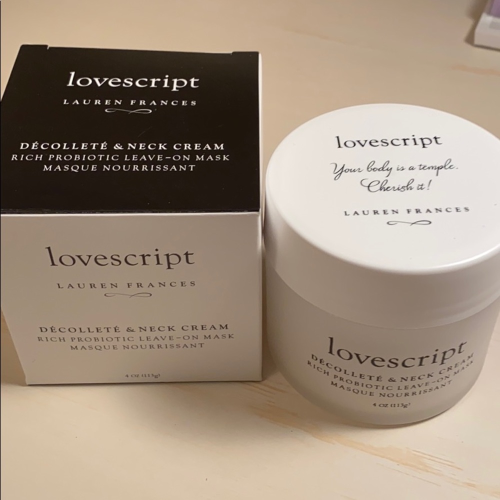 Lovescript leave on mask